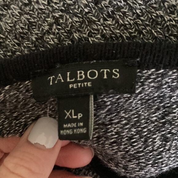 Talbots Grey Cardigan, Size XLP - Picture 5 of 7